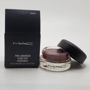 MAC BOUGIE ~ Pro Longwear Paint Pot Eye Shadow ~ Red Brown Green Pearl ~ NIB